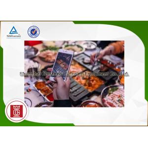 Dual Use Korean Rectangular Commercial Barbecue Grills Professional Bbq