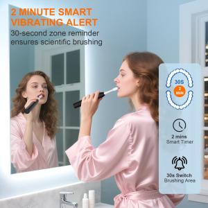 Private Label IPX7 Waterproof Electric Toothbrush Water Flosser Rechargeable 2