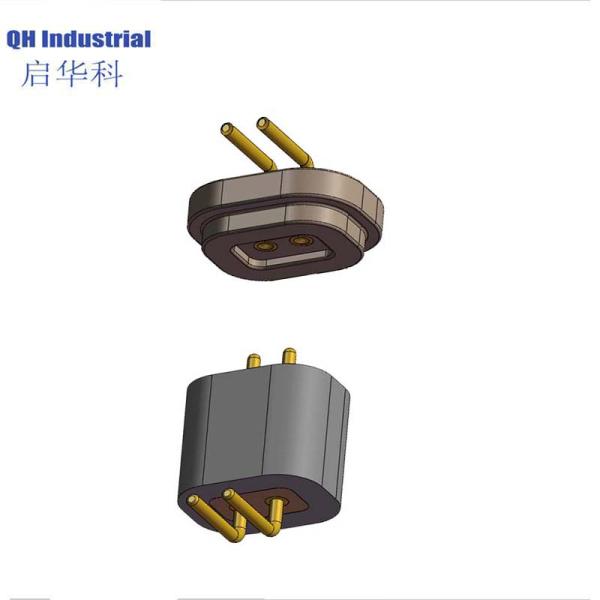 2Pin Iso Rohs Reach Pcb Double-End Pin Cap Pogo Pin Magnetic Pogo Pin To Usb Connector