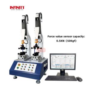 Dual Station Insertion and Extraction Force Testing Machine for Pressure Test