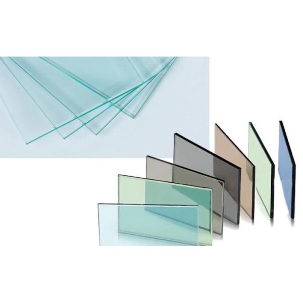 10mm Blue Bronze Clear Float Glass Reflective Tinted Laminated Tempered Sheet