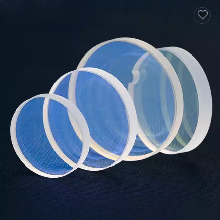 50mm JGS1 Fiber Laser Protective Lens D50 Fiber Optic Focusing Lens