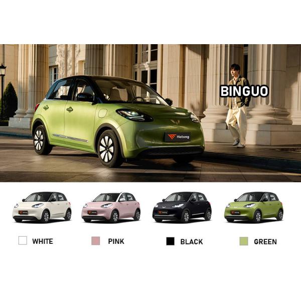 Best Sale Wuling Bingo Mini Vehicles Electric Car 2023 Green or Other 4 Seats