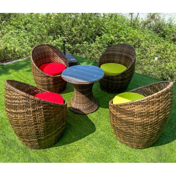 Environmental Protection Outdoor Furniture Set Chairs Table Dining Rattan Set