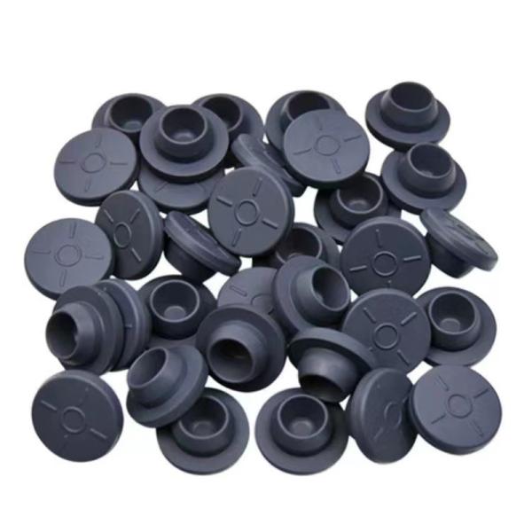 Buy 20mm Medical Rubber Stopper Sterile Grey Bromobutyl Rubber Stopper at wholesale prices
