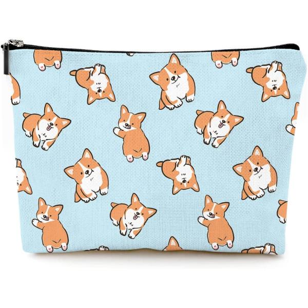 Buy Makeup Canvas Zipper Toiletry Cosmetic Bags Waterproof For Women Travel at wholesale prices