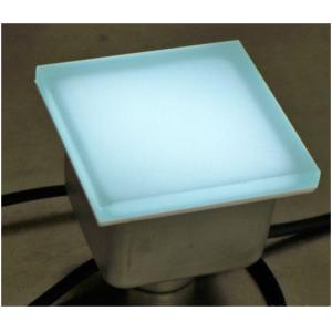 300x300 RGB waterproof square LED garden path brick light