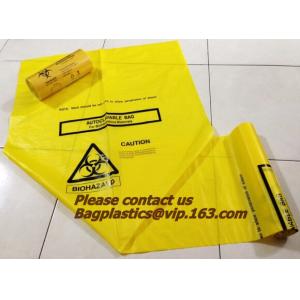 Autoclave waste bag, Specimen bags, autoclavable bags, sacks, Cytotoxic Waste