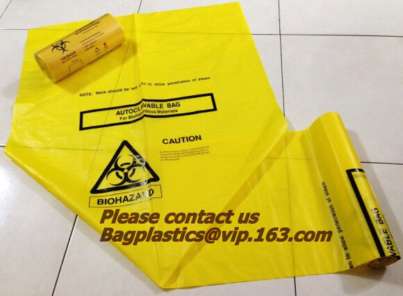 Autoclave waste bag, Specimen bags, autoclavable bags, sacks, Cytotoxic Waste