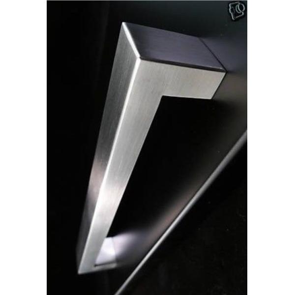 square tub W-DH601 back to back SUS304 Stainless Steel entry door handles set glass door handle wooden door handles