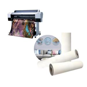 Wide Format Aqueous Matte Inkjet Poly Cotton Canvas Roll 360gsm For Pigment Dye