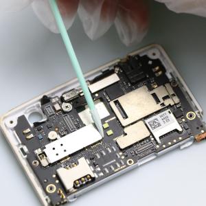 Cleanroom Double Layers Polyester Swab For Cleaning Precision Instrument