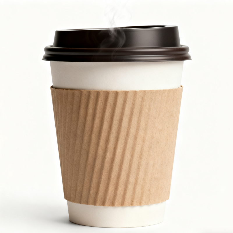 Disposable single and double wall coffee paper cup eco-friendly customized logo