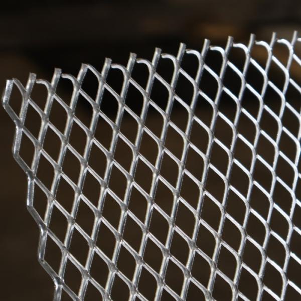 Aluminum Expanded Stretched Metal Mesh Diamond Shape Anodized Powder Coating
