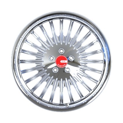 Buy Chrome 17.6 X 139.7 Wheels Aluminum Alloy 4x4 SUV Sport Rim at wholesale prices