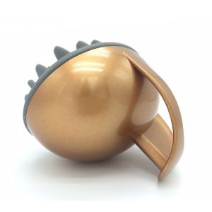 Waterproof Shampoo Scalp Massager 2 AAA Batteries Operated ABS Material