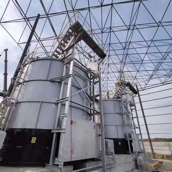 Buy Poultry Pig Farm Manure Residue Treatment System Heating Fermentation at wholesale prices
