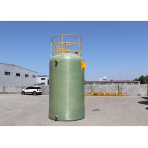 Filament Winding Waste Sewage Treatment Tank Vertical Frp Storage High Strength