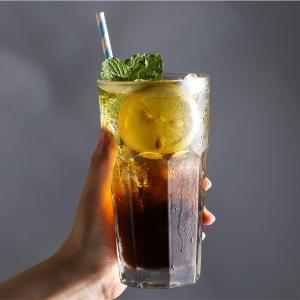 Factory Price Customized Lead Free Crystal 350ML drink cup