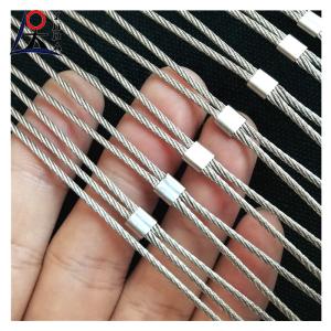 Quality 304 Stainless Steel Slope Protection Net Rope For Flexible Durable Metal Protection for sale