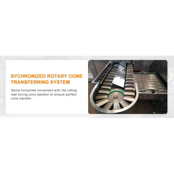 1.1KW 47 Plates Ice Cream Cone Making Machine Waffle Biscuit Machine