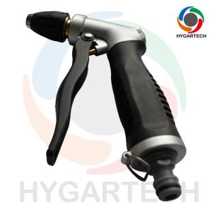 Metal Hose Nozzle Washing Gun With Front Trigger Control