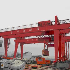 45Ton Long Span Hoist Mounted Container Gantry Crane Double Girder