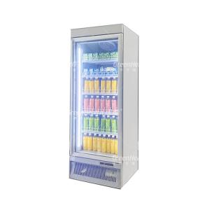 China Stand Up Refrigerated Cabinet Beverage Fridge For Commercial Use on sale