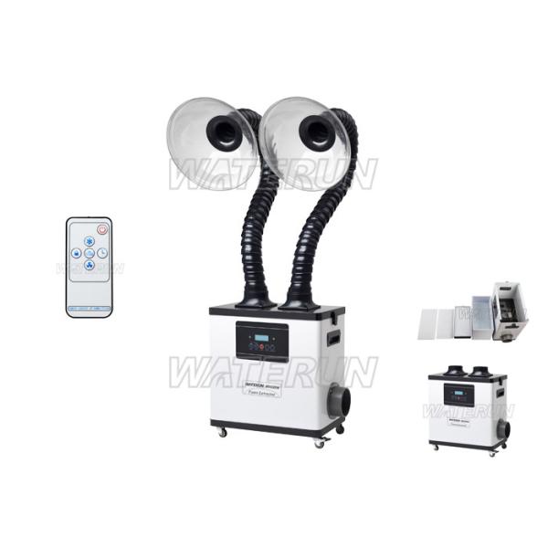 Lab Fume Purifier Machine Laboratory Fume Extractor with Double Big Ducts/fume