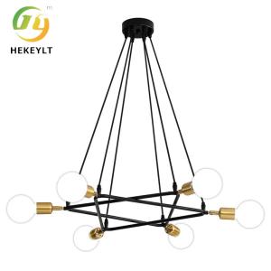 American Modern Simple Triangle Chandelier Living Room Restaurant Cafe Bar
