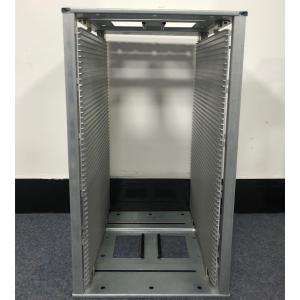 Electronic 10mm pitch Zinc Coating Steel Vertical ESD Magazine Rack