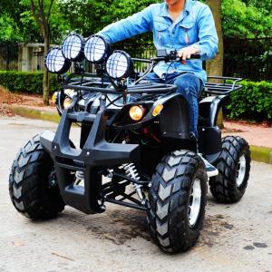 Electric Atv Quad Bike 1500W / 2000W DC Brushless Motor With Four Bright Lights