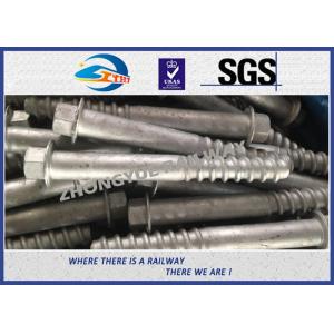 Quality Hexagon Head Railway Sleeper Screws TRACK FITTINGS AND FASTENINGS for sale