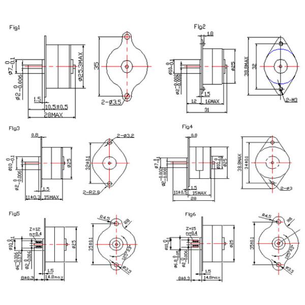 25PM Series PM Stepper Motor