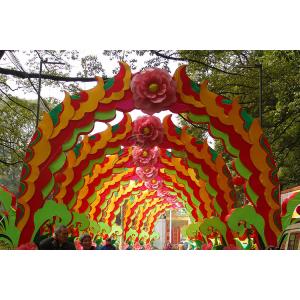 Handmade Outdoor Chinese Lanterns , Personalized Chinese Lantern Dragon