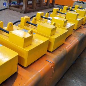 Electro Magnetic Sheet Metal Lifter , 1T Steel Plate Handling Equipment