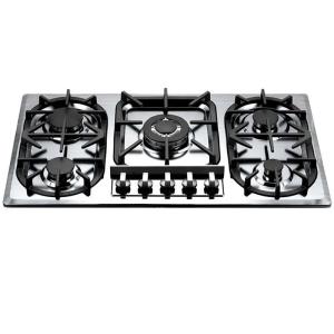 House 5 Burner Built In Gas Hob Contemporary Flameout Protection
