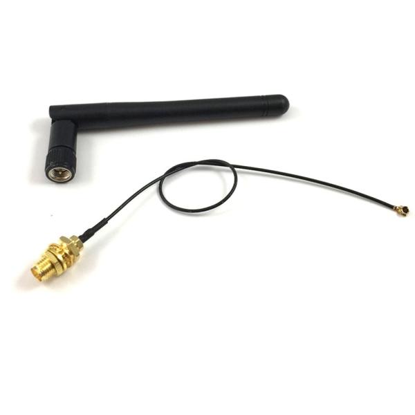 2400-2500 MHZ Frequency WiFi Rubber Antenna 3dBi for Dual Band and Foldable Design