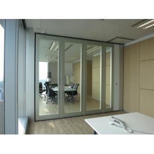 Office Glass Sliding Partition Walls Bathroom Glass Partition For Conference
