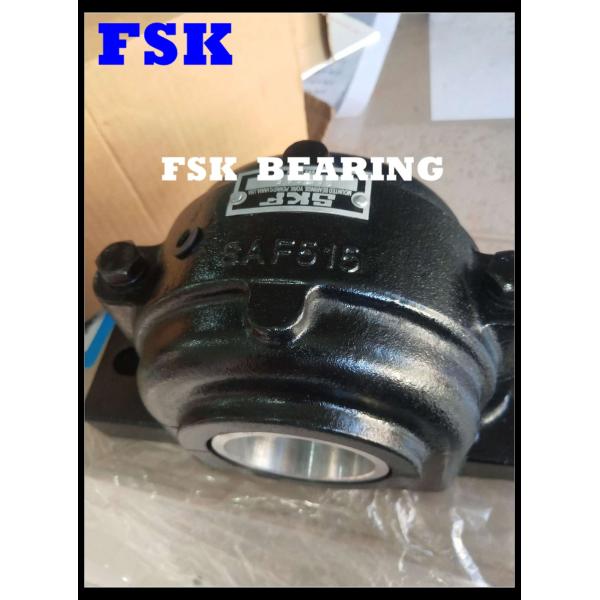 SAF512 SAF513 SAF515 Split Pillow Block Bearings Housing Cast Iron Cast Steel 2 Bolt Holes