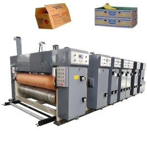 China PLC Slotting Die Cutting Carton Box Printing Machine Automatic on sale