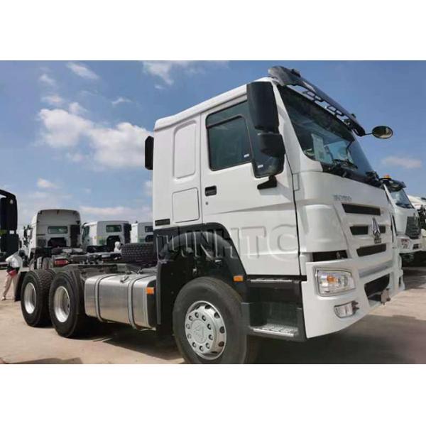 371HP Sinotruk Howo 6x4 25 Tons Diesel Tractor Truck With Trailer Head