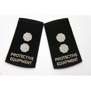 Handmade Custom Embroidered Patches PVC Backing shoulder patches