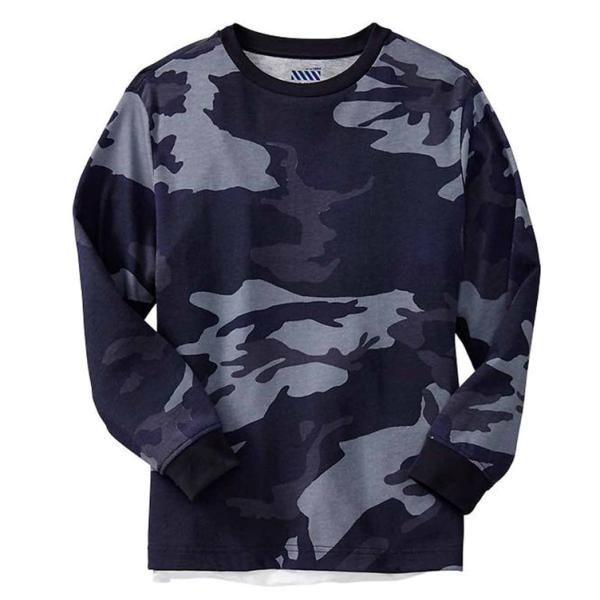 Buy men long sleeve blank camo t shirts at wholesale prices
