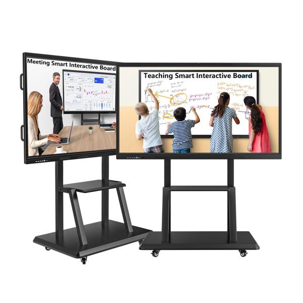 Wall Mounted Or Floor Standing Interactive Whiteboards Including Intel I5
