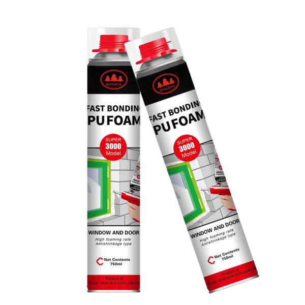 Quick-Cure Polyurethane Foam Insulation Sealant and Up To 3 Times Expansion Rate