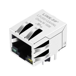China XMG-J1B121ZCCD SINGLE RJ45 CONNECTOR MODULE WITH 10/100 BASE-TX LPJ0012AHNL on sale