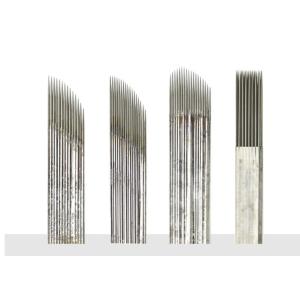 Sterilized Tattoo Needles Microblading Blade to Produce Eyebrow Hair Strokes