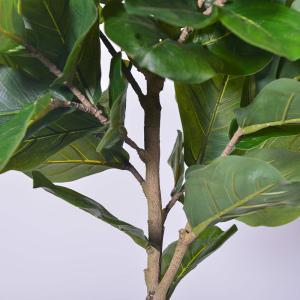 Artificial Plants Factory 160cm Silk Fake Fiddle Leaf Fig Tree For Realistic