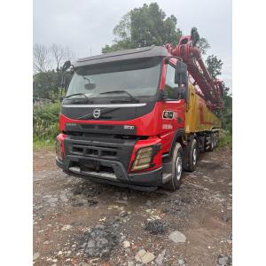 Second Hand Climbing Capability Used Sany Concrete Pump Truck Volvo Chassis